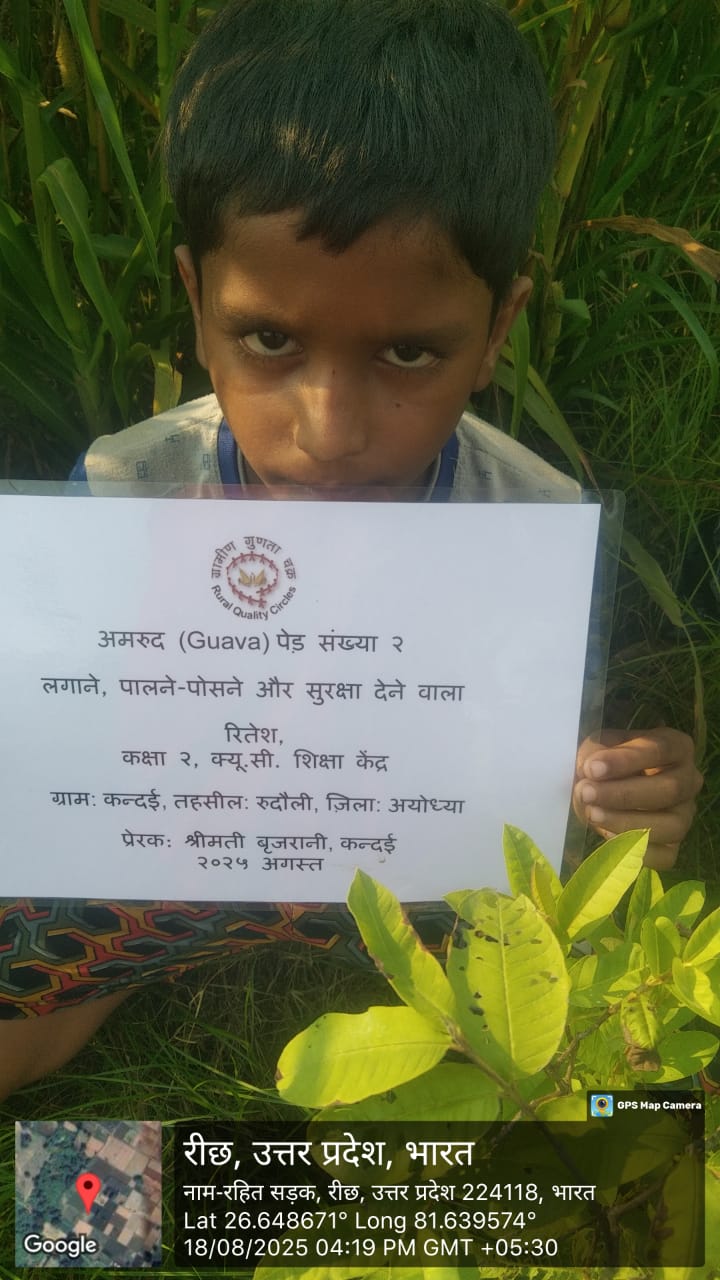 Guava (अमरूद) Tree Taken Care By: RITESH