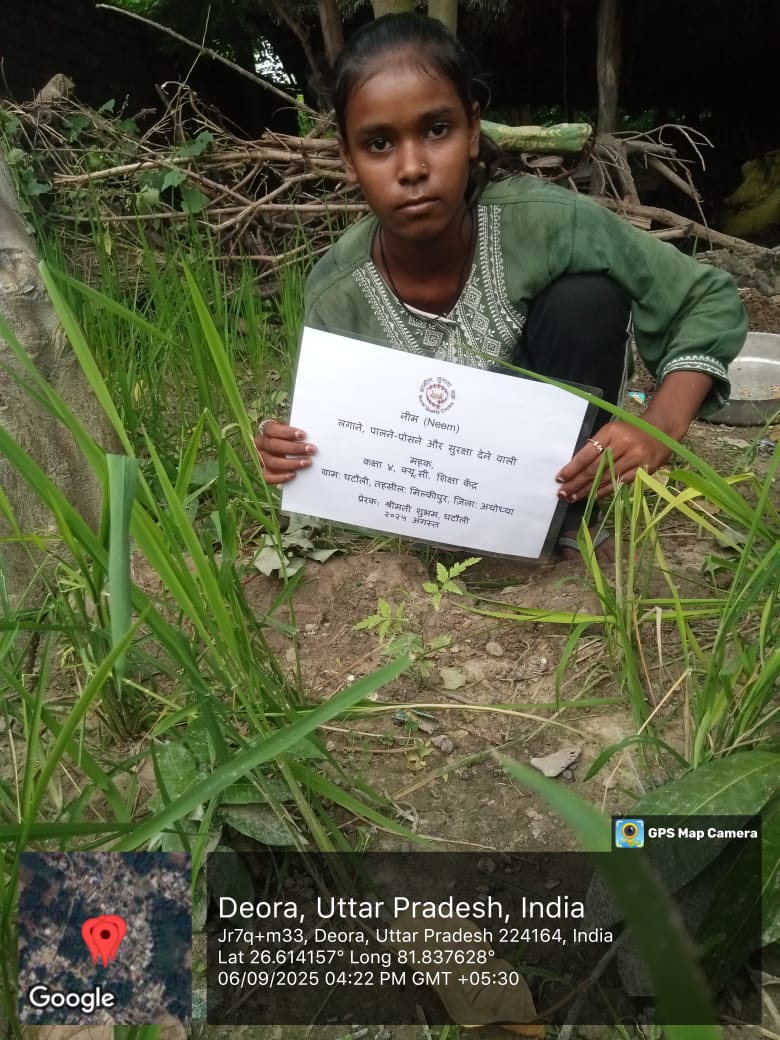Neem (नीम) Tree Taken Care By: Mahak